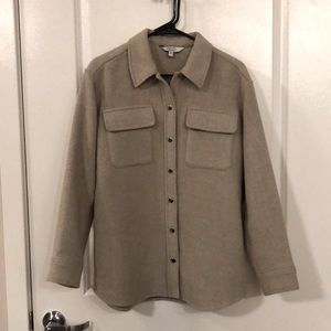 & Other Stories wool shacket, US 2, oatmeal